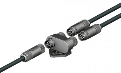 RF-Steckverbinder - RST® MINI - WIELAND ELECTRIC - DIN / rund / 4-polig