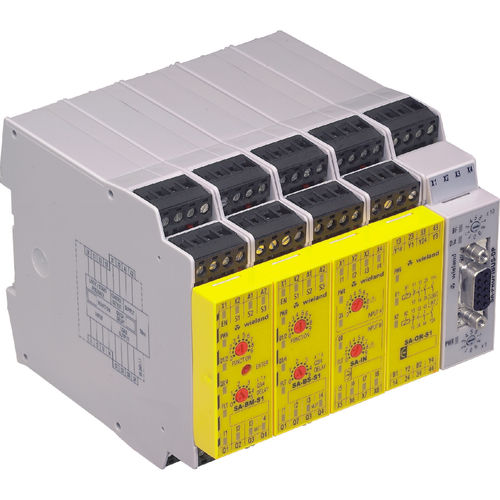 Sicherheitsrelais für DIN-Schiene - WIELAND ELECTRIC - kompakt