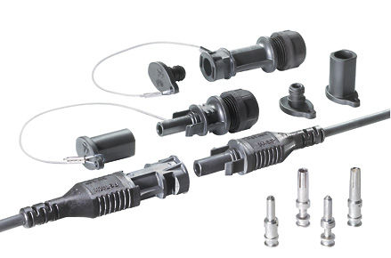 Stromversorgungs-Steckverbinder - gesis® PST - WIELAND ELECTRIC - zirkulär / Bajonett / für Photovoltaikanwendung