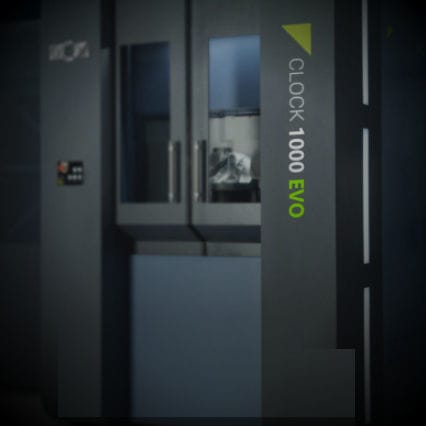 5-Achs-Bearbeitungszentrum - CLOCK 1000 EVO - MCM Machining Centers Manufacturing - 4-Achs / vertikal / Schwenkbarer Drehtisch
