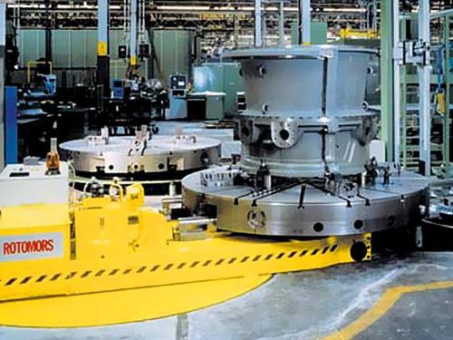 Automatisierter Palettenwechsler - FMS SHI - ROTOMORS - für Bearbeitungszentren / selbstständigem motorisierten Palettentransfersystem