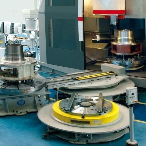 Automatisierter Palettenwechsler - VL2-CA/1600 - ROTOMORS