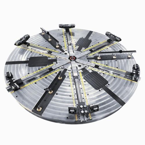 Kraftspannfutter - GD-EL 2+ 2+2 - ROTOMORS - 6-Backen / Drehmaschinen / ohne Durchgangsbohrung