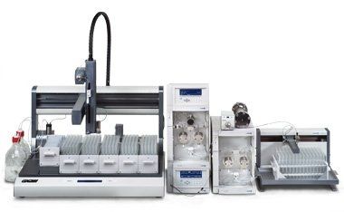HPLC-Chromatograph - 2 - 200 ml/min - Gilson international - Labor / ELSD / Multidetektor
