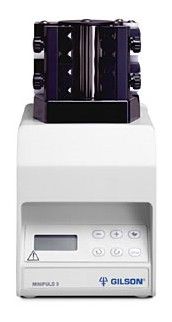 Schlauchpumpe - Minipuls 3 - Gilson international - für Chemikalien / schrittmotorgesteuert / Industrie