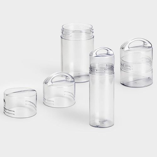 Kunststoff-Verpackungshülse - HolidayBox series - rose plastic - rund / PVC