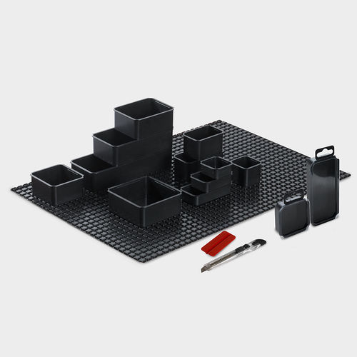 Modulare Ordnungssystem - StorePack - rose plastic - Kunststoff