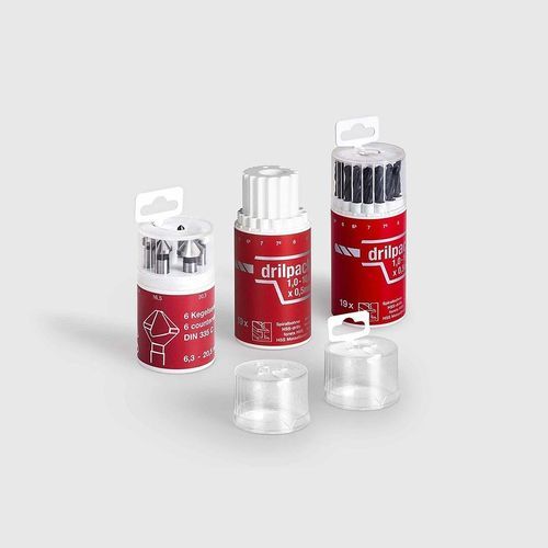Kunststoff-Verpackungshülse - RD series - rose plastic - rund / für Bohrer