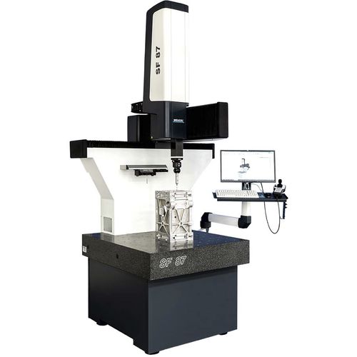 Computergesteuerte Koordinatenmessmaschine - SF 87  - WENZEL Group - Portal / Werkstatt / Multisensor