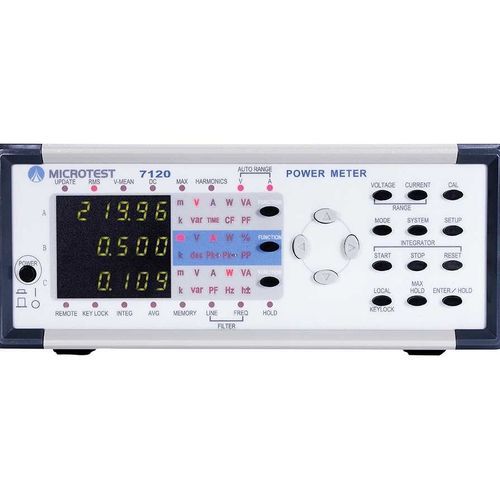 Einphasiges Leistungsmessgerät - 7120 - Microtest Corporation - DC