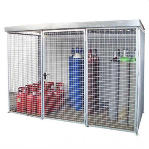 Gas-Speicher - 3 100 x 1 500 x 2 180 mm - Dueperthal Sicherheitstechnik