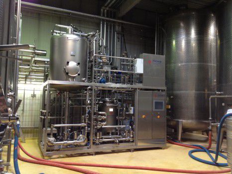 Pasteurisierer für Fruchtsaft - FISCHER Maschinen- und Apparatebau GmbH - automatisch / manuell / elastisch