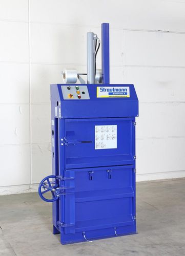 Ballenpresse für Karton - BalePress 4 - Strautmann Umwelttechnik - für Papier / vertikal / mit Frontöffnung