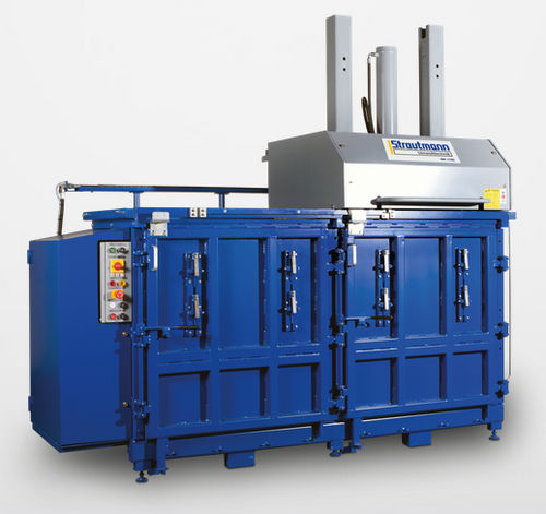 Ballenpresse für Karton - MK 1100 - Strautmann Umwelttechnik - für Folien / für Dosen / für Flaschen