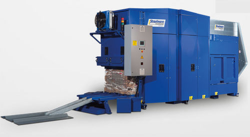 Ballenpresse für Karton - BaleTainer® - Strautmann Umwelttechnik - für Folien / für Flaschen / horizontal