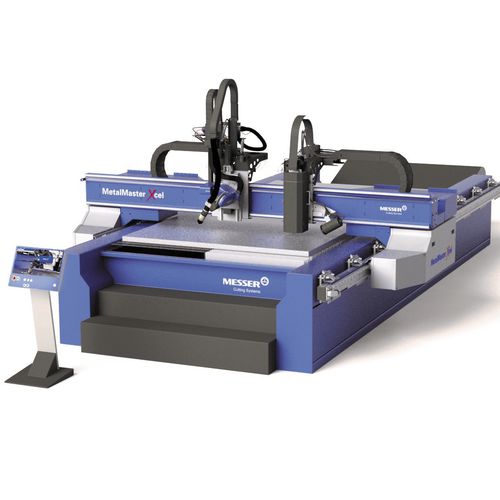 Faserlaser-Schneidemaschine - MetalMaster Xcel - MESSER CUTTING SYSTEMS - Plasma / für Metall / für Blech
