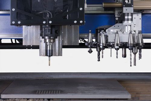Gewindeschneid-Bohraggregat - MESSER CUTTING SYSTEMS - Schneid