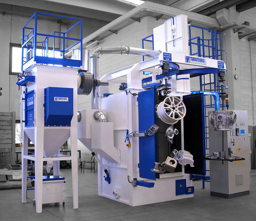 Hängebahn-Strahlanlage - DELTA - TURBOTECNICA - für Metall / automatisch