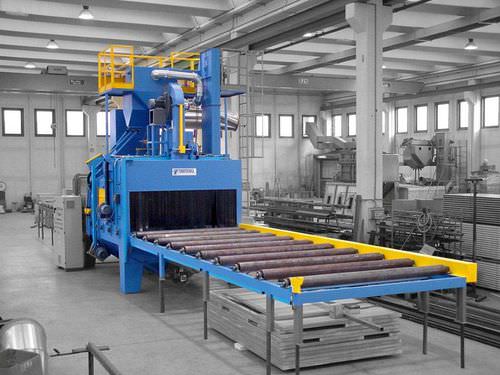 Rollbahn-Strahlanlage - GAMMA - TURBOTECNICA - für Metall / Blech / kontinuierlich