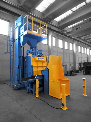 Band-Strahlanlage - TB A - TURBOTECNICA - für Metall / für Schüttgut / automatisch