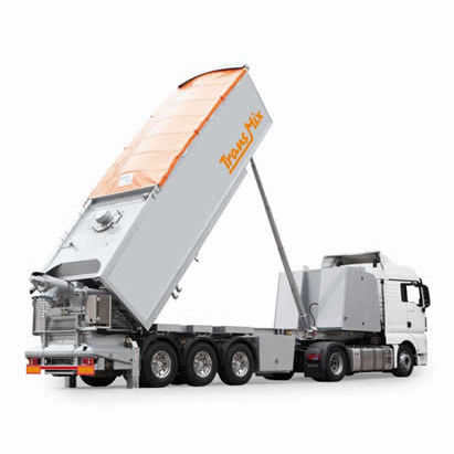 LKW-montierter Estrichförderer - TransMix 3200 - BRINKMANN Maschinenfabrik