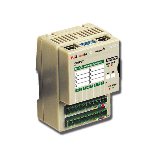 Analoges E/A-Modul - AI-08DP - ASCON TECNOLOGIC - CANopen / 8 E / 8 Analogeingänge