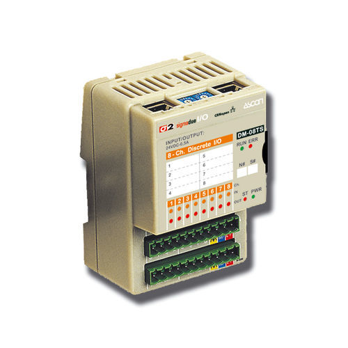 Digitales E/A-Modul - DM-08TS - ASCON TECNOLOGIC - CANopen / Modbus / 8 E/A