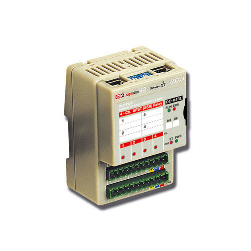 Digitales E/A-Modul - DO-04RL - ASCON TECNOLOGIC - CANopen / 4 Relaisausgänge / dezentral