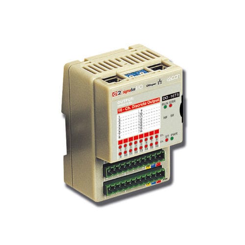 Digitales E/A-Modul - DO-16TS - ASCON TECNOLOGIC - Modbus / CANopen / 16 Digitalausgänge