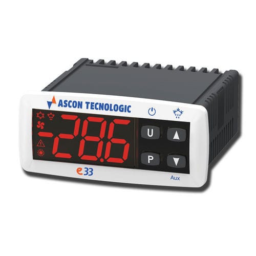 Digitaler Temperaturcontroller - E33 - ASCON TECNOLOGIC - IP65 / für Heizzwecke / für Kühlzwecke