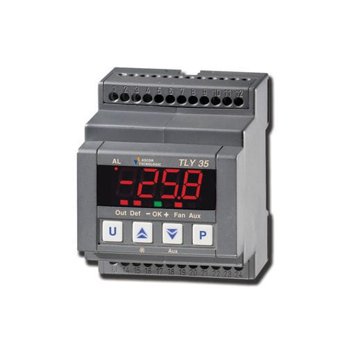 Digitaler Temperaturcontroller - TLY35 - ASCON TECNOLOGIC - mit LCD-Display / programmierbar / für Heizzwecke