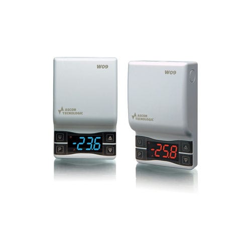 NTC-Thermostat - W09 - ASCON TECNOLOGIC - mit Relais / wandmontiert / digital