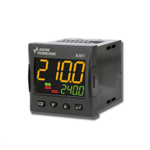 Temperaturcontroller mit unabhängigem Timer - KM1 - ASCON TECNOLOGIC - digital / mit Doppeldisplay / PID