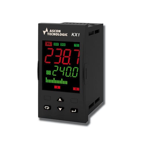 Digitaler Temperaturcontroller - KX1 - ASCON TECNOLOGIC - LED-Doppelanzeige / PID / programmierbar