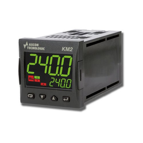 LED-Doppelanzeige-Temperaturregler - KM2 - ASCON TECNOLOGIC - PID / UL / IP65