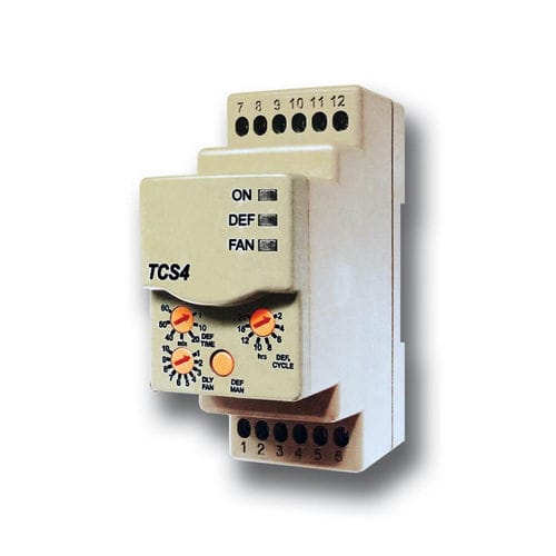 Elektronisches Zeitrelais - TCS4 - ASCON TECNOLOGIC - für DIN-Schiene / für Kühlsystem