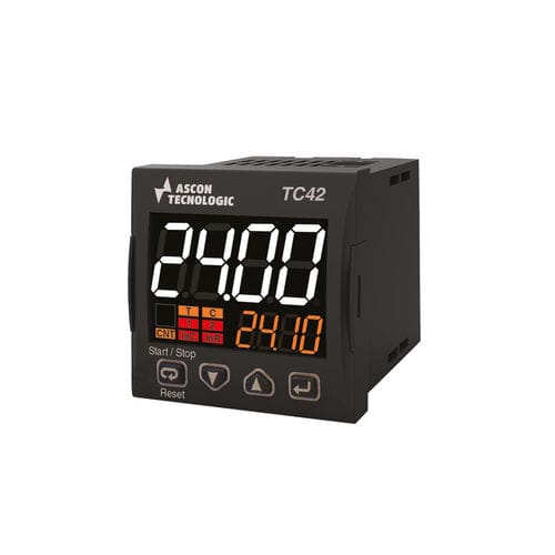 Digitaler Anzeiger Controller - TC42 - ASCON TECNOLOGIC - Leistung / Zeit / Einbau