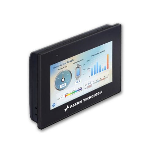 Bedienterminal mit resisitivem Touchscreen - OPCMT 2078X - ASCON TECNOLOGIC - einbaufähig / 800 x 480 / Quad-Core