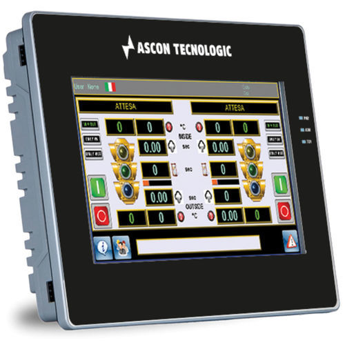Bedienterminal mit resisitivem Touchscreen - PM 76 - ASCON TECNOLOGIC - einbaufähig / 800 x 480 / Cortex ARM