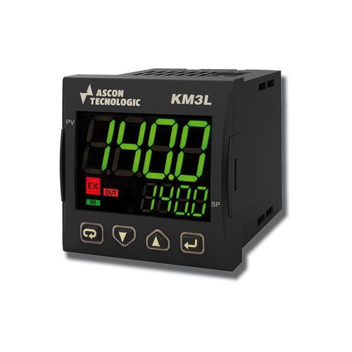 Temperaturregler und -begrenzer / mit LED-Display - KM3L - ASCON TECNOLOGIC - IP65 / UL / für Industrieanwendungen