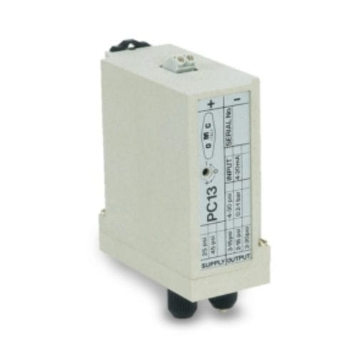 Elektropneumatischer Wandler - EPC30/13 - ASCON TECNOLOGIC - 4-20 mA / für DIN-Schiene