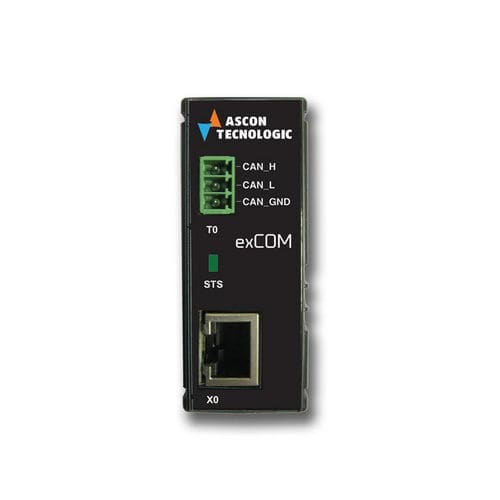 CANopen-Kommunikationsmodul - exCOM - ASCON TECNOLOGIC - programmierbar