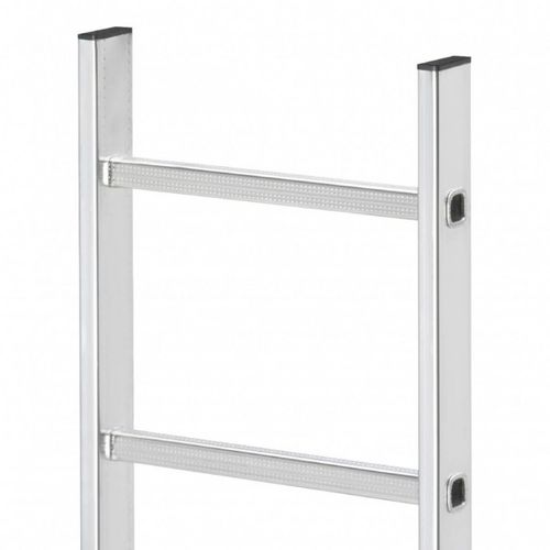 Aluminiumleiter - 6050021  - Hailo Professional - einfach / mobil / für Bedachungen