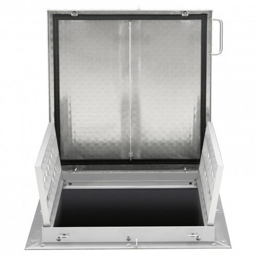 Edelstahl-Mannloch - HS9 - Hailo Professional - rechteckig