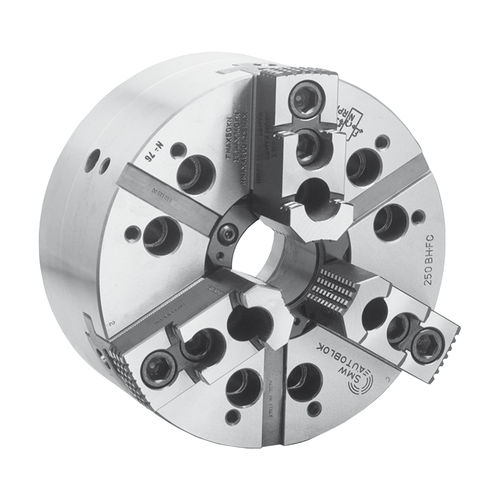 Kraftspannfutter - BHM-FC - SMW AUTOBLOK - 3-Backen / Drehmaschinen / Durchgangsbohrung