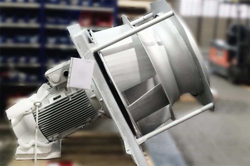 Wandmontierter Ventilator - Pollrich GmbH - Zentrifugal / Extraktion / Trocknung