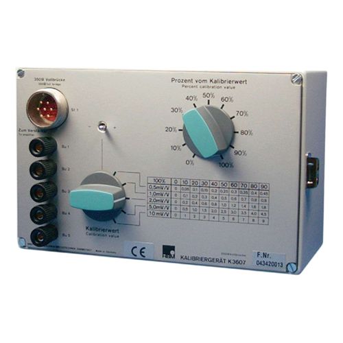 Signalkalibrator - K3607  - HBM Test and Measurement - für Dehnungsmessstreifen-Verstärker / Hochpräzision / Referenz