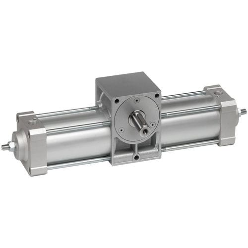Pneumatischer Antrieb - T series - Farbo - Dreh / Zahnstangen-Ritzel / doppeltwirkend