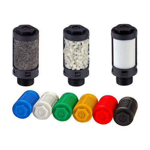Auslass-Schalldämpfer - 104 - Farbo - Vakuum / rohrförmig