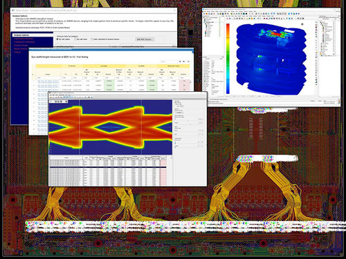 Analysesoftware - HyperLynx® Signal Integrity - SIEMENS EDA - Schnittstellen / Simulation / Engineering